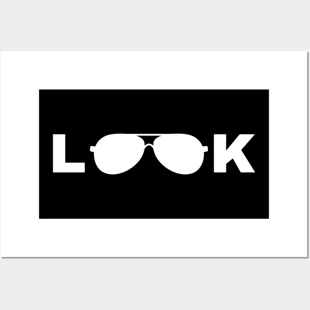 Look T-shirt Wall Art by TotaSaid